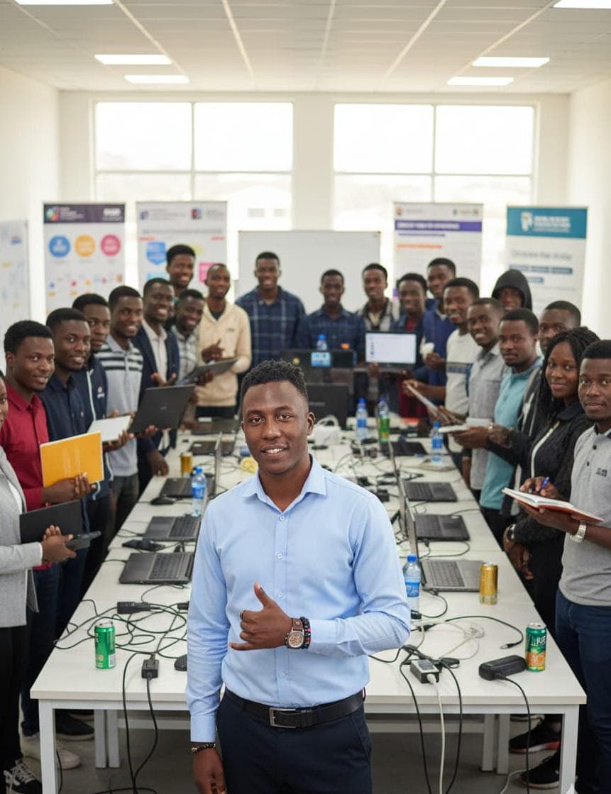 Angazalabs Team in Nairobi office